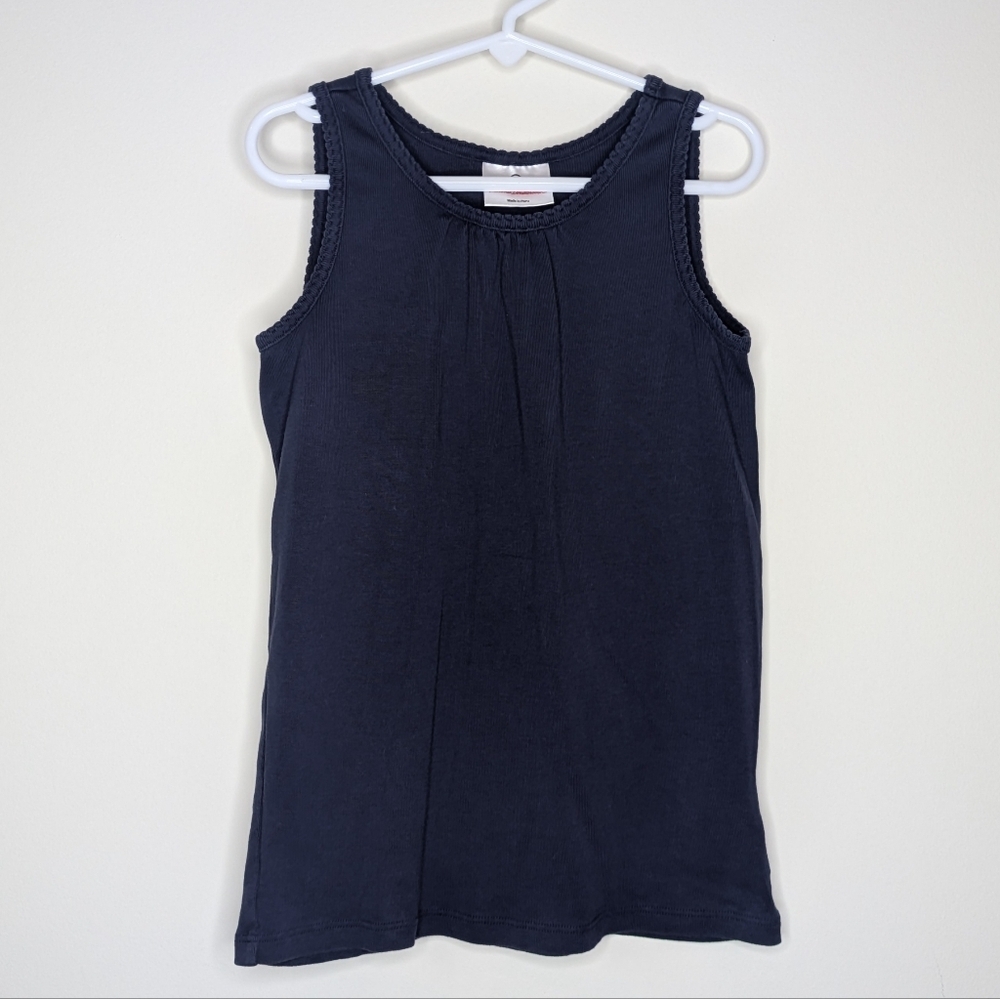 Hanna Andersson Navy Sleeveless Shirt 130 8